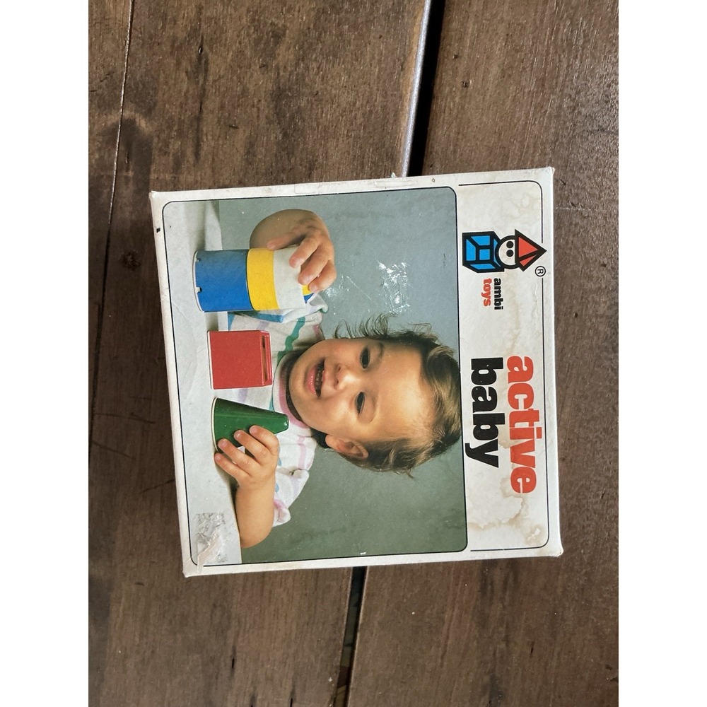 Ambi Toys Active Baby E 610 Blocks Rattle Ball Mirror Stacking‎ Toy